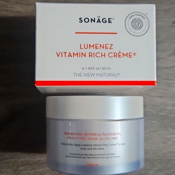 SONAGE SKINCARE Lumenez Vitamin Rich Face Creme NEW 50ML MSRP $58 - Picture 16 of 16